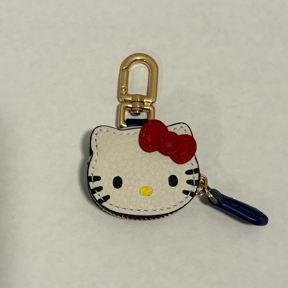 Hello Kitty Keychain with Red Bow